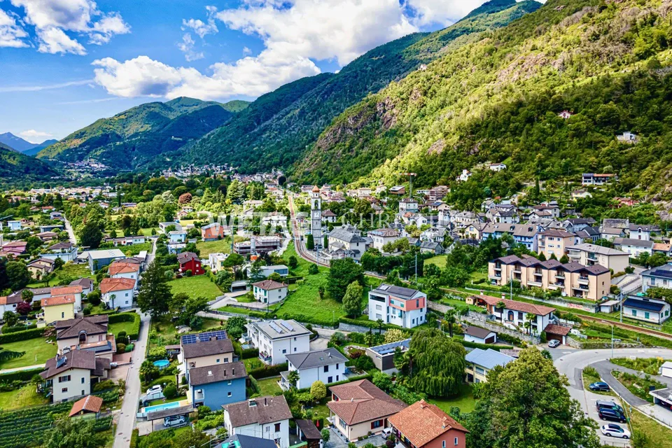 Schönes Bauland in Tegna zu verkaufen mit hervorragendem offenem Bl... – foto 10 di 10