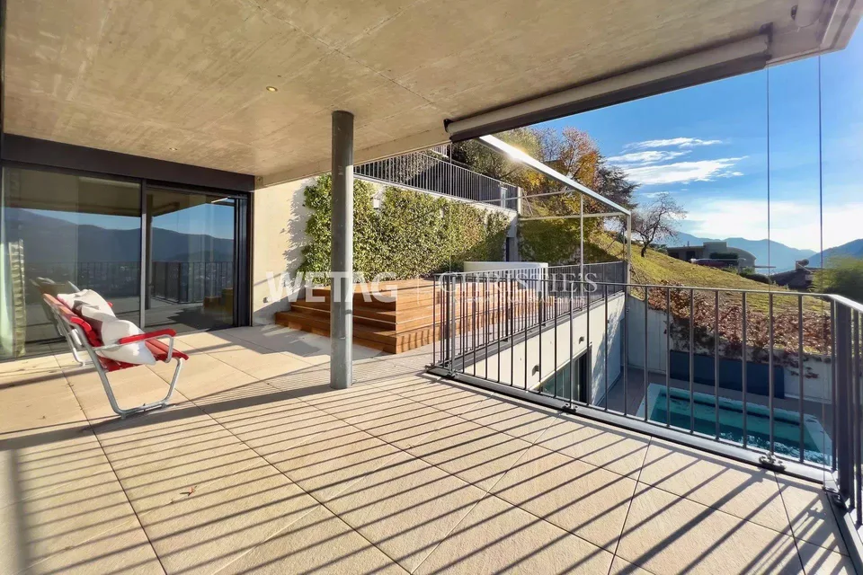 Moderne Duplex-Wohnung in Lugano-Albonago zu verkaufen – foto 11 di 13