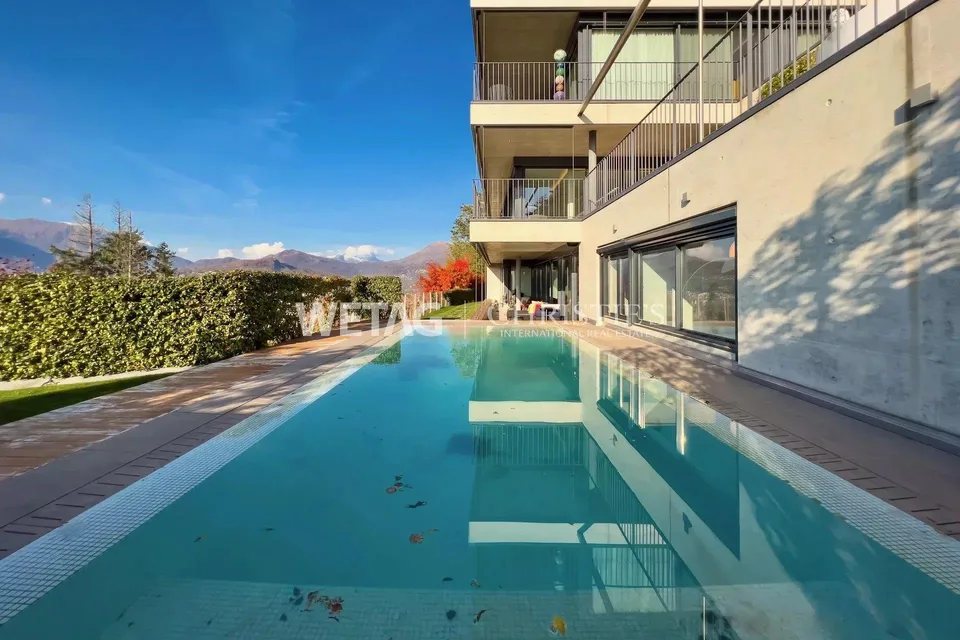 Moderne Duplex-Wohnung in Lugano-Albonago zu verkaufen – foto 12 di 13