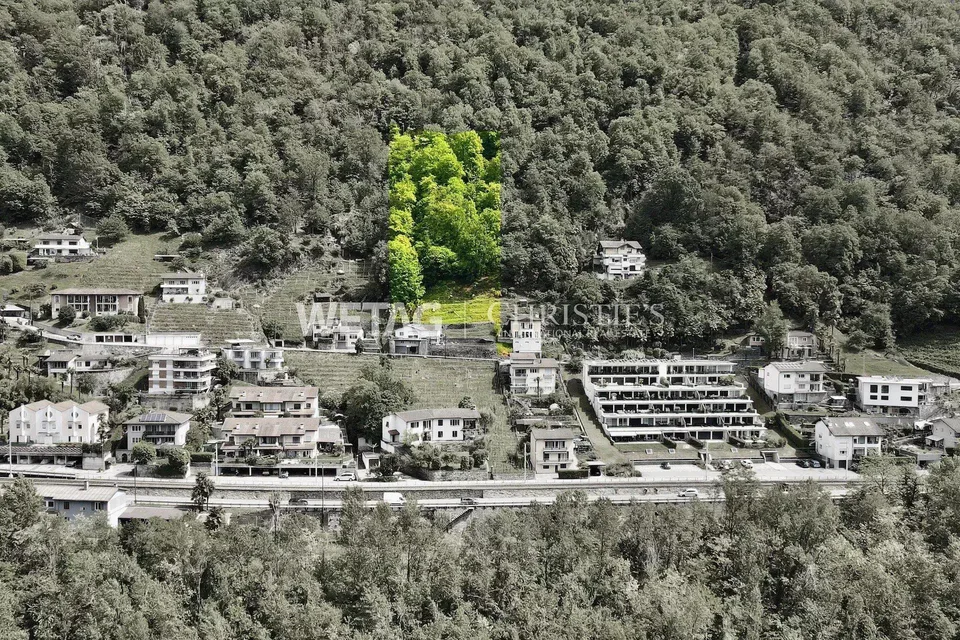 Schönes Bauland in Solduno mit Panoramablick zu verkaufen – foto 9 di 10