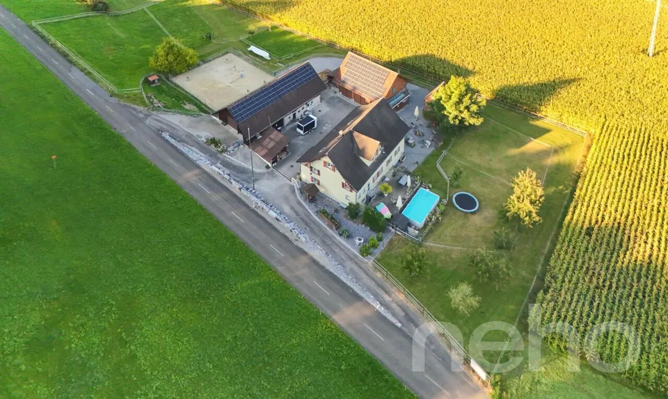 Ideale Pferdeliegenschaft mit 3 Wohnungen in Bischofszell