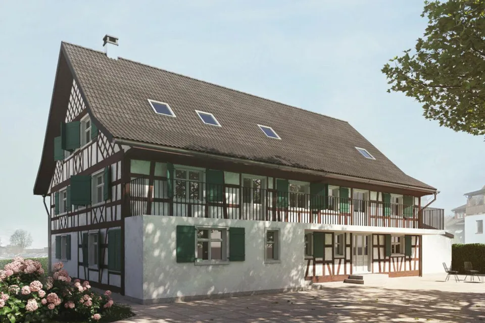 Bewilligtest Projekt + Land + Umbauhaus für 2 EFH CHF 1'100'000