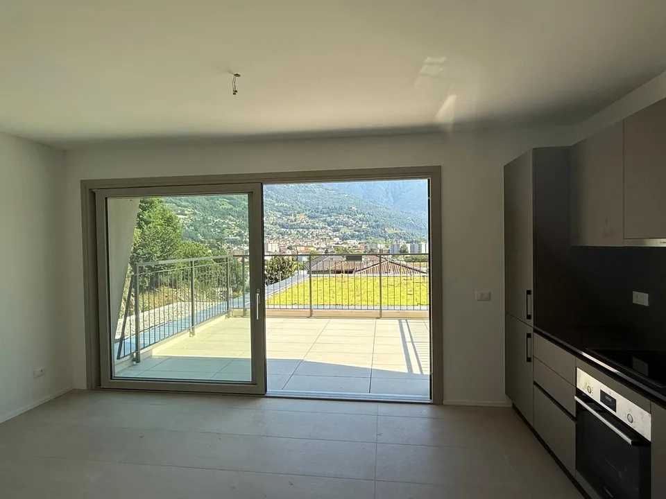 Carasso - Nuova Costruzione 2.5 locali con terrazza e vista aperta