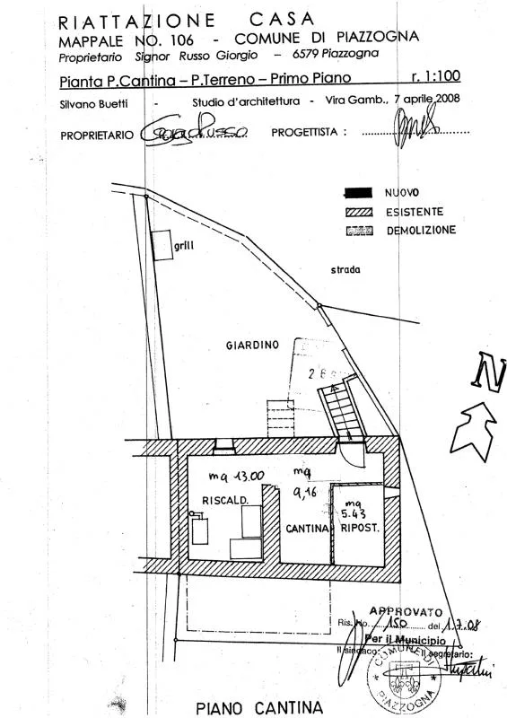 VENDESI A PIAZZOGNA (Gambarogno) - graziosa casa indipendente di 4.... – photo 21 sur 21