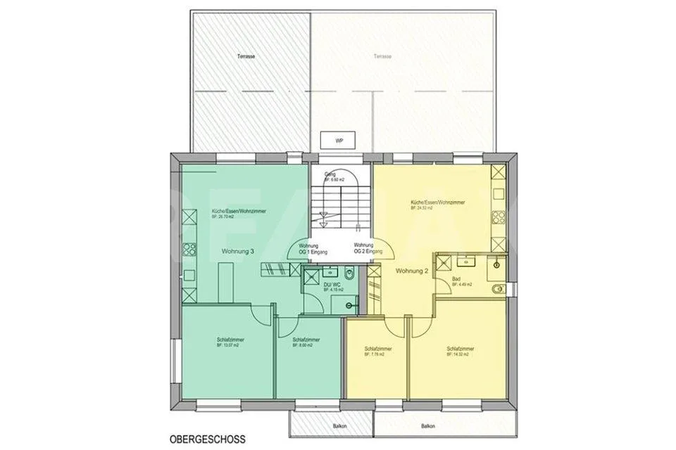 3½ -Zimmer-Wohnung Nr. 3 mit grossem Balkon im 1. OG als Zweitwohnsitz – photo 11 sur 12