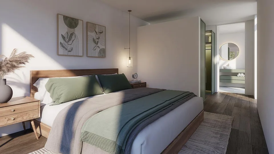 2.5-Zimmer-Wohnung nahe dem See mit sonnigem Balkon