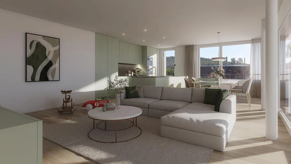 2.5 Zimmer Wohnung in Sempach – Foto 7 von 9