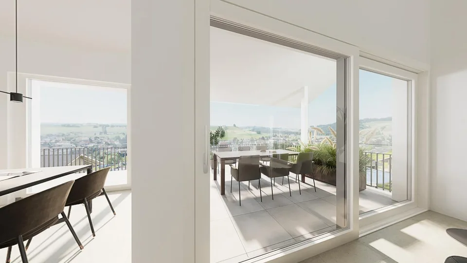 4.5-Zimmer Einfamilienhaus mit fantastischem Ausblick – Foto 10 von 14