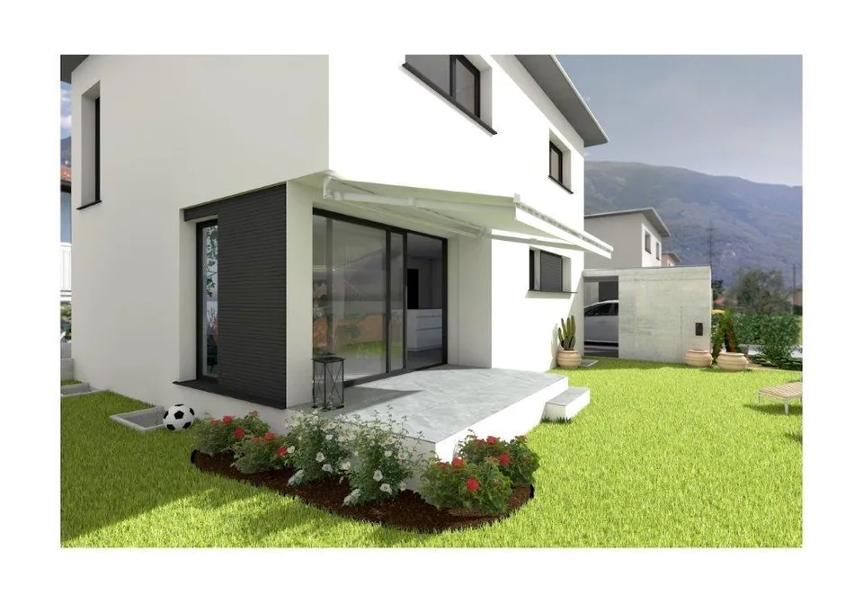 VILLETTA UNIFAMILIARE CON GIARDINO E VISTA APERTA