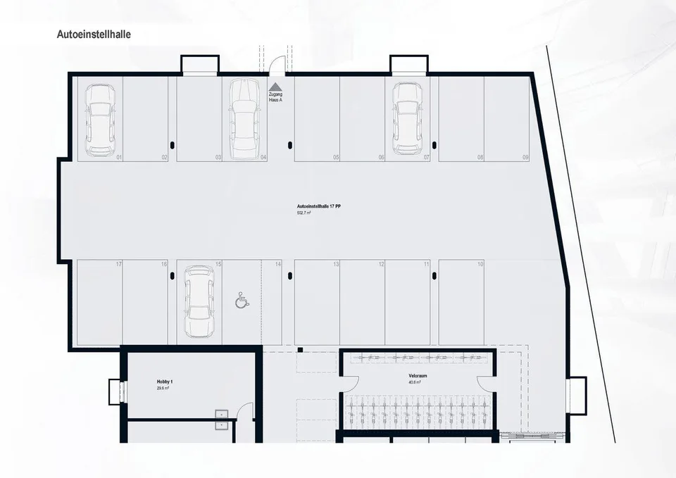 3½-Zimmer Erdgeschosswohnung mit Wintergarten, Sitzplatz und Garten – Foto 10 von 22