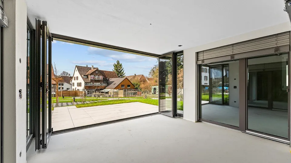 3½-Zimmer Erdgeschosswohnung mit Wintergarten, Sitzplatz und Garten – Foto 20 von 22