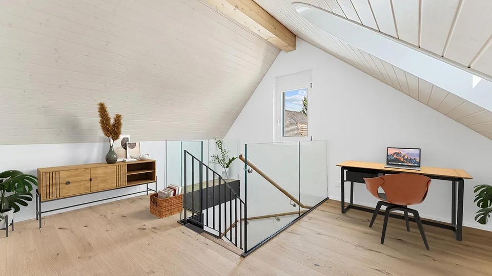 4½-Zimmer-Maisonette-Wohnung mit Atelier in Ettingen – Foto 6 von 28