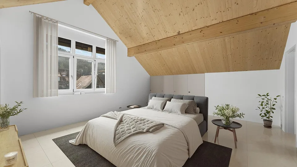 3½-Zimmer Maisonette-Wohnung mit Wintergarten
