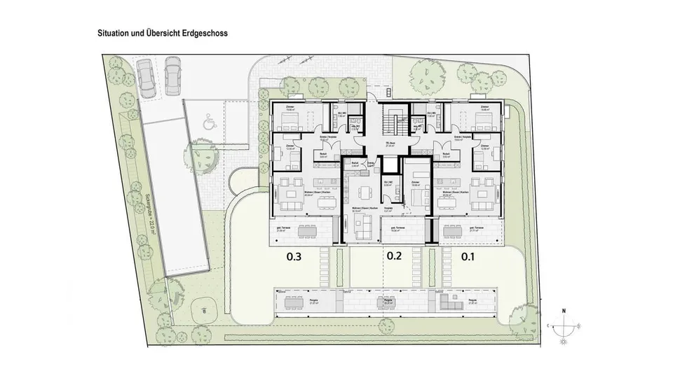 3½-Zimmer Wohnung mit grossem Garten – foto 9 di 10
