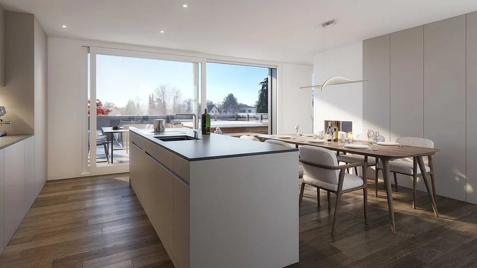 Exklusive 4½-Zimmerwohnung mit Wintergarten – Foto 7 von 10