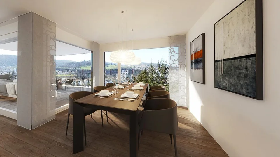 4½-Zimmer Terrassenwohnung mit Gartenanteil – Foto 11 von 19