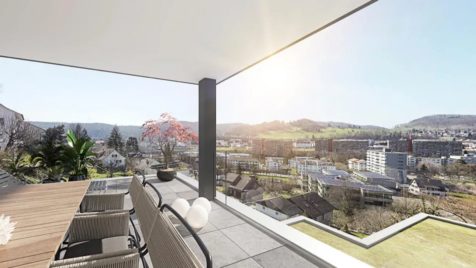 4½-Zimmer Terrassenwohnung mit Gartenanteil – Foto 7 von 19