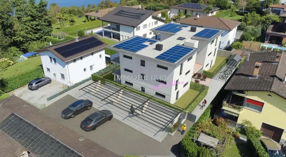 Piazzogna – Appartamento con bel giardino di nuova costruzione