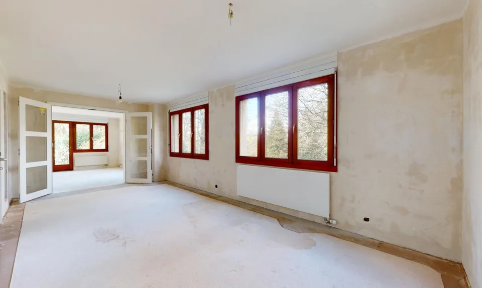 Grosszügige 6.5-Zimmer Maisonettewohnung mit grossem Garten