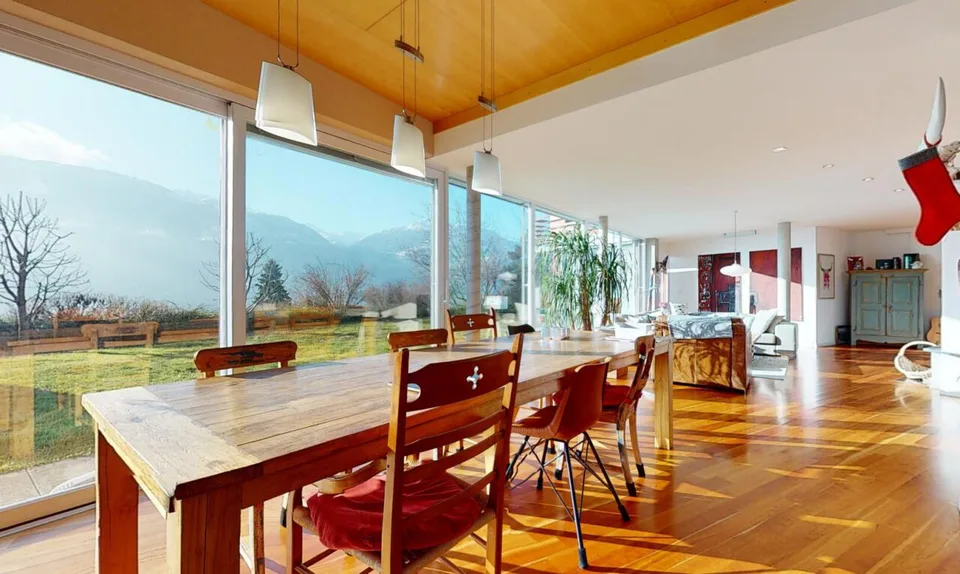 Exceptional villa with panoramic view in Savièse – photo 7 of 16