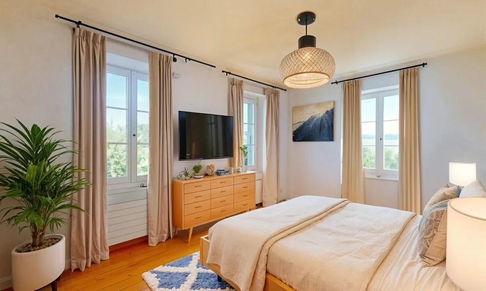 Deux duplex au cœur d’un ancien bâtiment de charme