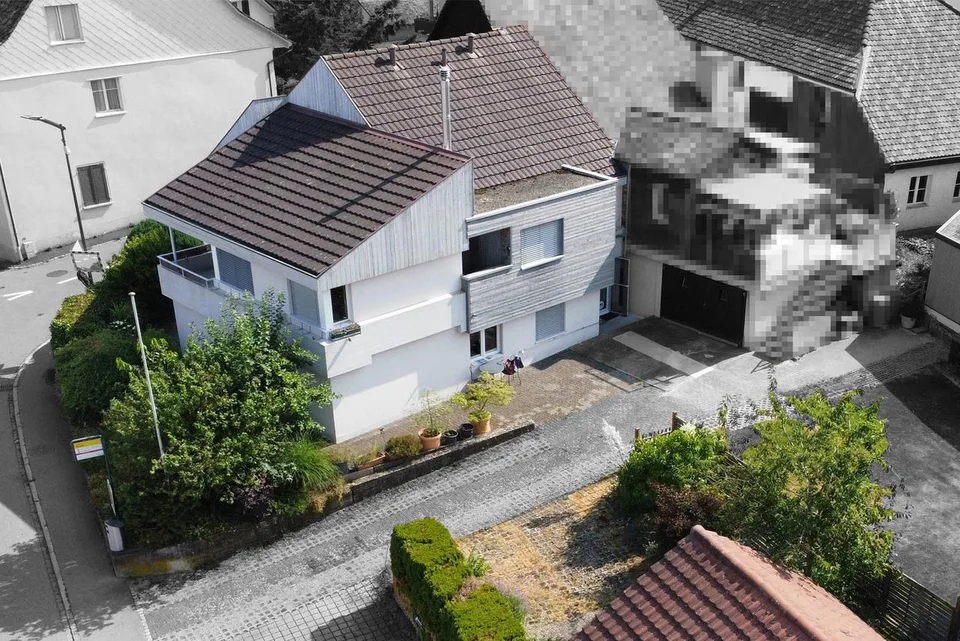 Ein Einfamilienhaus im historischen Dorfkern