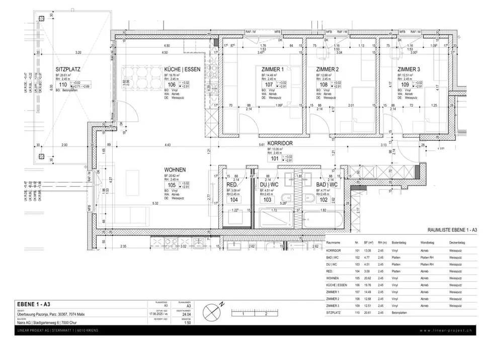 Moderne 4.5 Zimmer Terrassenwohnung (Erstwohnsitz)