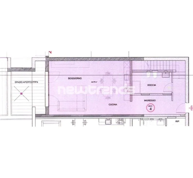 Mendrisio: duplex 3,5 locali ampio con terrazza. – Foto 20 von 20