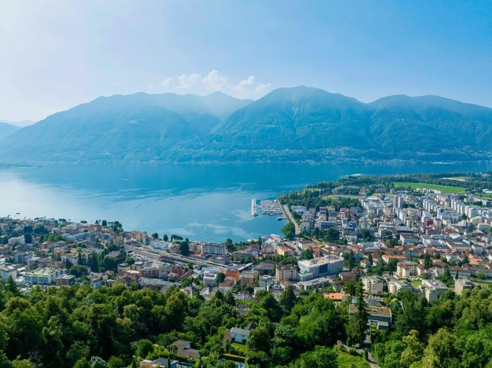 ORSELINA - grande 3 1/2 locali, vista lago, Garage-box al piano – photo 18 sur 18