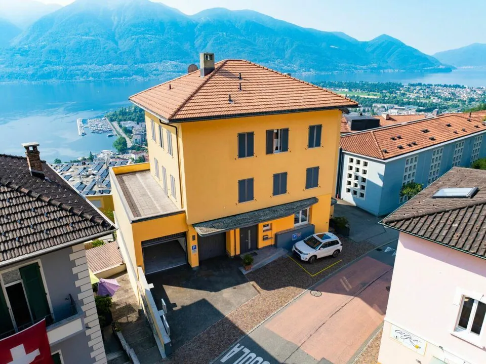 ORSELINA - grande 3 1/2 locali, vista lago, Garage-box al piano – photo 15 sur 18