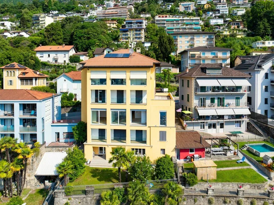ORSELINA - grande 3 1/2 locali, vista lago, Garage-box al piano – photo 16 sur 18