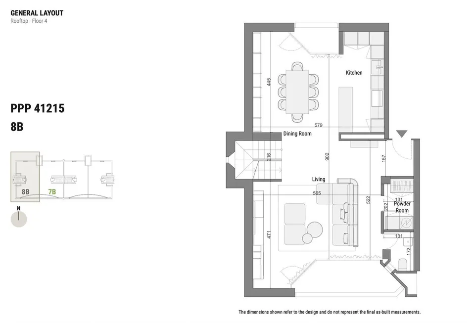 Appartamento Duplex di Design con Terrazza Panoramica sul Tetto – foto 22 di 24