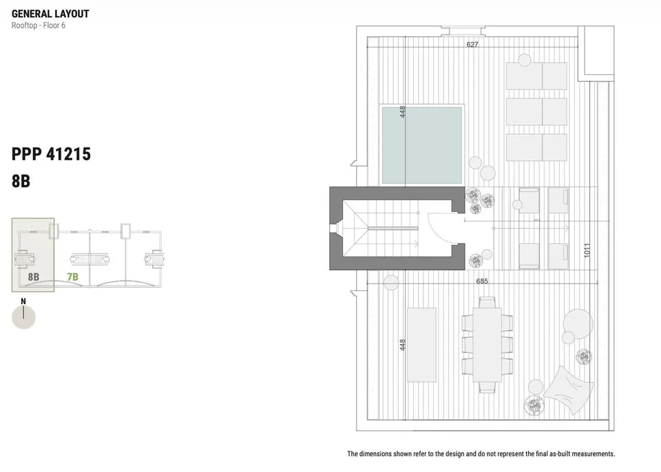 Appartamento Duplex di Design con Terrazza Panoramica sul Tetto – foto 24 di 24