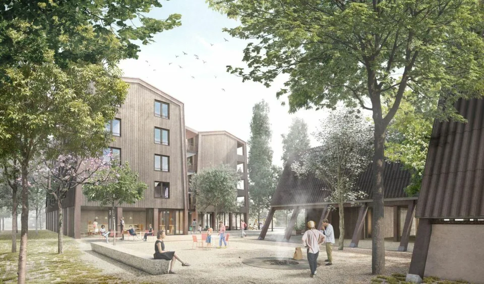 Wohnbau-Grundstück ca. 2'280 m2 im Baurecht abzugeben mit Richtprojekt