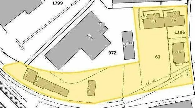 4963 m2 Industriebauland