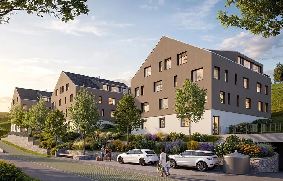 100 m² grosse Gartenwohnung mit 3.5-Zimmer, optimale Raumaufteilung...