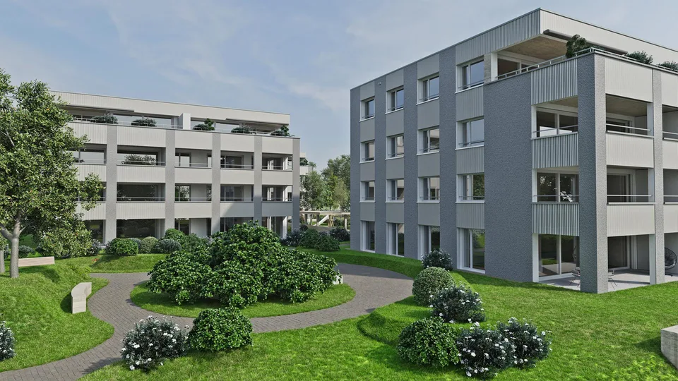 Wohnüberbauung ALZBACHFELD - 3.5- bis 5.5-Zimmer-Eigentumswohnungen