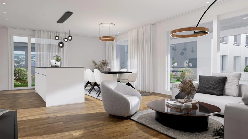 Wohnüberbauung ALZBACHFELD 4.5-Zimmer-Eigentumswohnungen – photo 9 sur 19