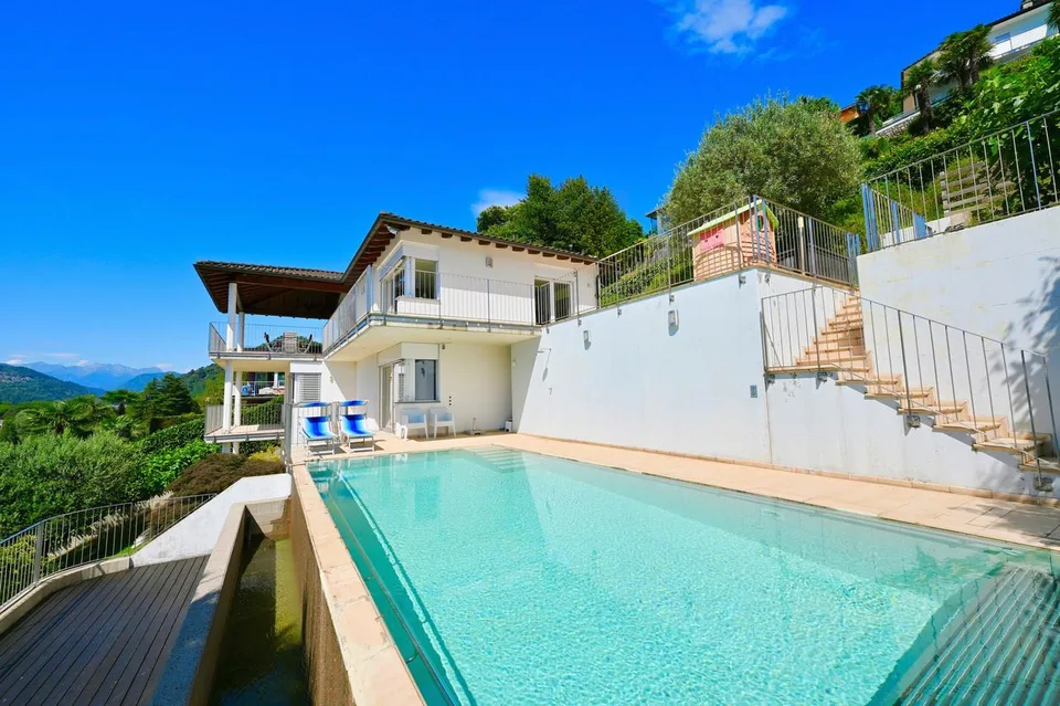 Prestigiosa Villa con Piscina e Magnifica Vista Lago – Foto 8 von 26