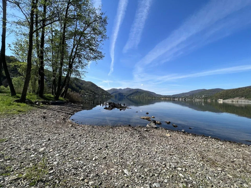 LUGANO-MUZZANO, FRONTE LAGO APPARTAMENTO 2.5 LOCALI CON GIARDINO – photo 12 sur 14