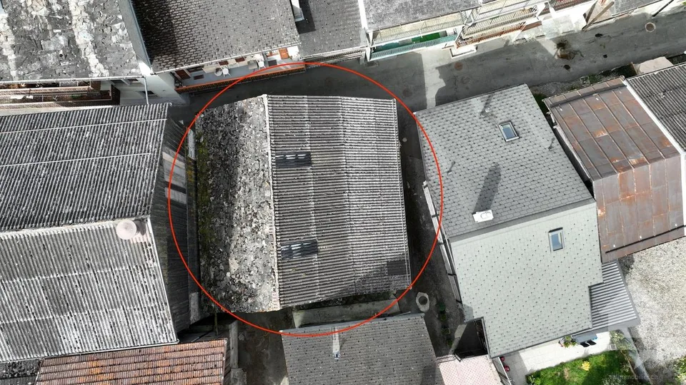 Une grange à rénover au coeur du village de Sembrancher