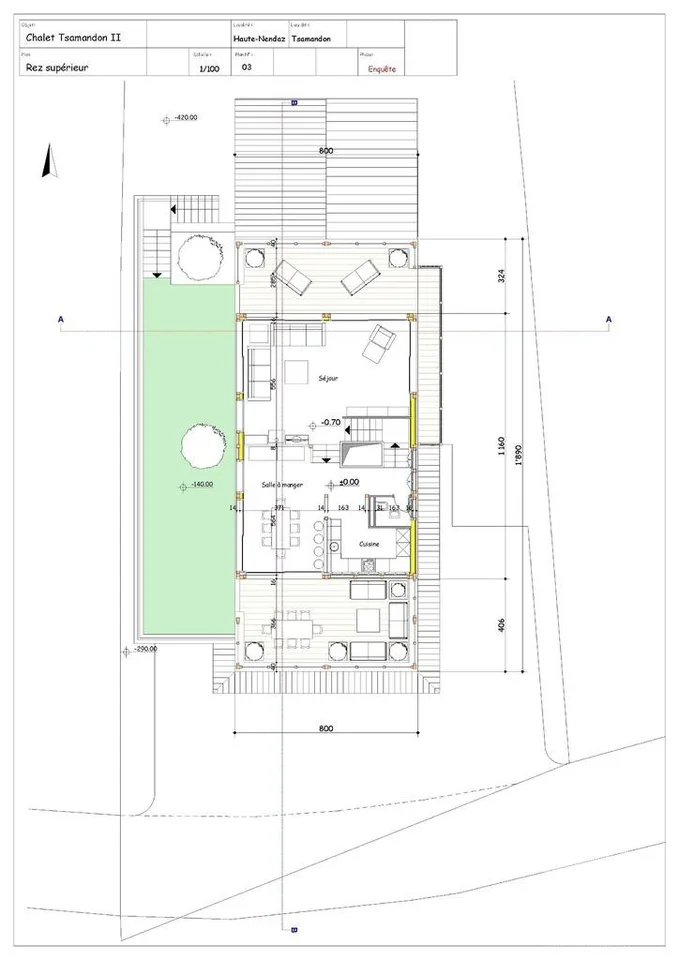 Terrain, 912 m2, pour bâtir une résidence principale près du centre