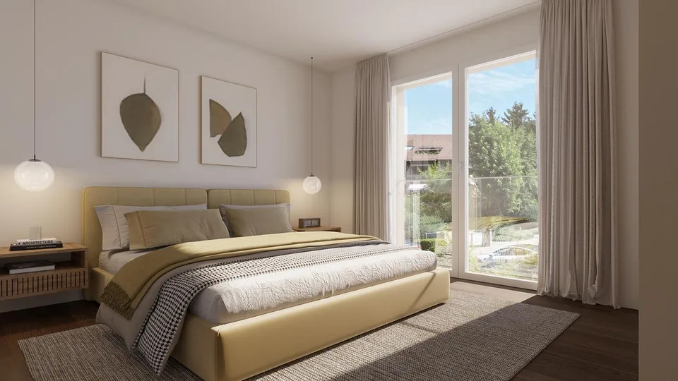 3½-Zimmer Erdgeschosswohnung mit Gartenidylle in Berikon – Foto 10 von 13