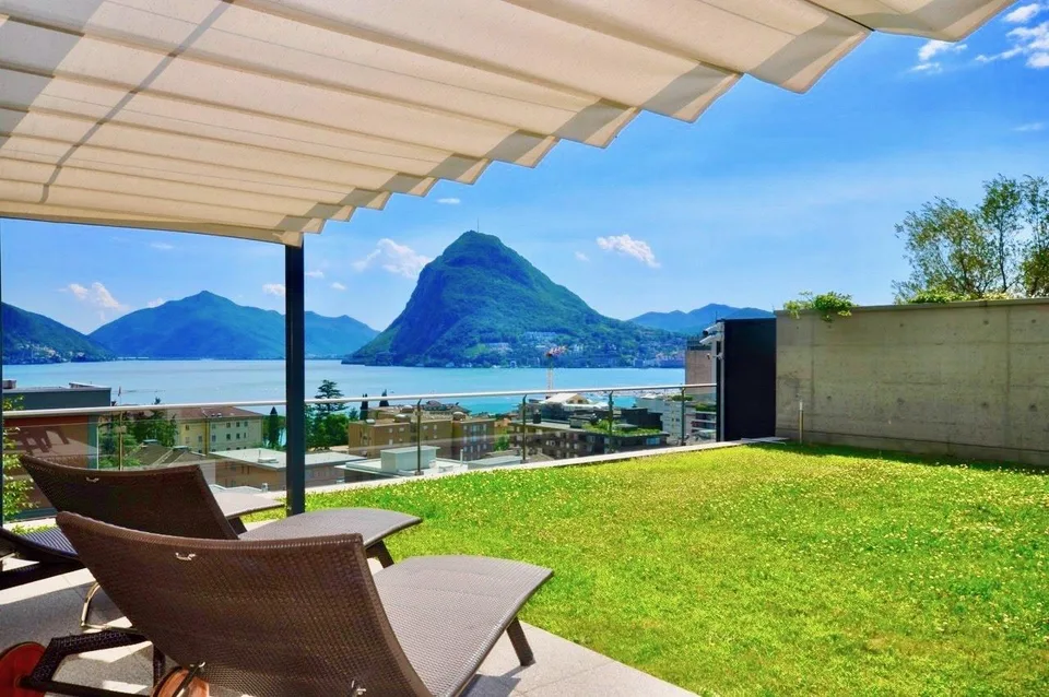 Magnifico Attico di Lusso con Terrazza-Tetto e Vista Lago di Lugano – foto 21 di 21