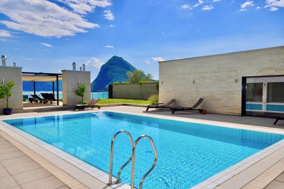 Magnifico Attico di Lusso con Terrazza-Tetto e Vista Lago di Lugano – foto 20 di 21