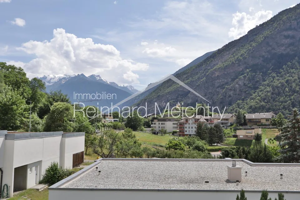 Top Attikawohnung mit dem besten Ausblick von Visp