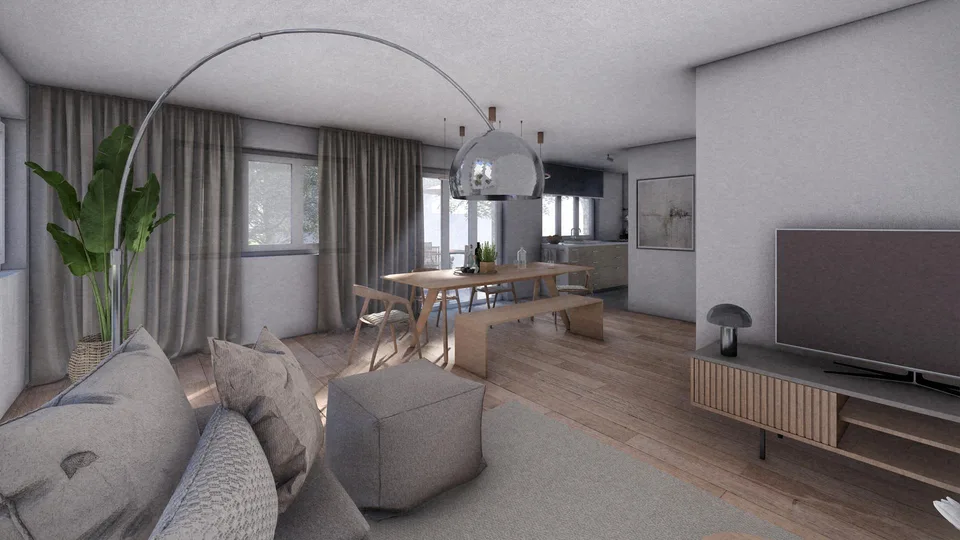 Familienfreundliches Doppeleinfamilienhaus, Haus A und B