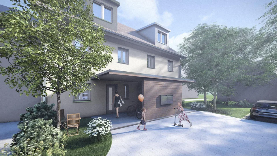 Familienfreundliches Doppeleinfamilienhaus, Haus A