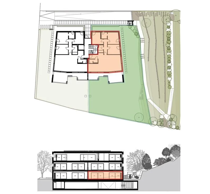 Luminoso appartamento 4,5 locali con terrazza e bel giardino privato – Foto 18 von 19