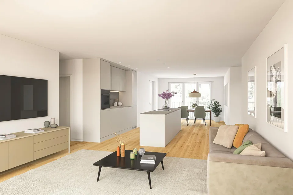 5.5 Zimmer Neubauwohnung in parkähnlicher Umgebung